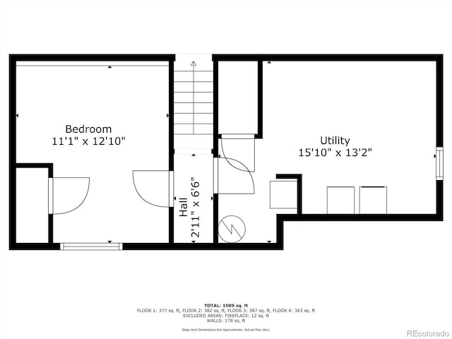 4800 S Tabor St, Morrison, CO 80465 - view of room layout