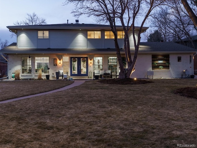 6111 W Fremont Dr, Littleton, CO 80128 - view of front of property with french doors