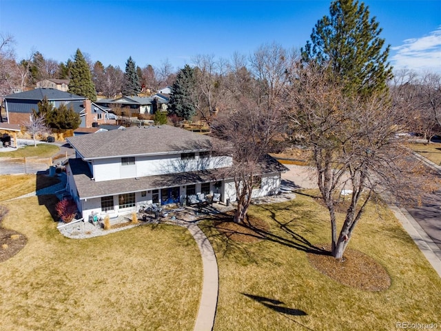 6111 W Fremont Dr, Littleton, CO 80128 - aerial perspective of suburban area