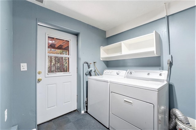 9185 Jill Dr, Conifer, CO 80433 - washroom with separate washer and dryer