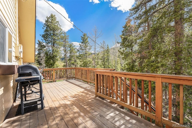 9185 Jill Dr, Conifer, CO 80433 - deck with grilling area