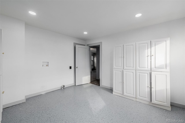 unfurnished bedroom featuring a closet