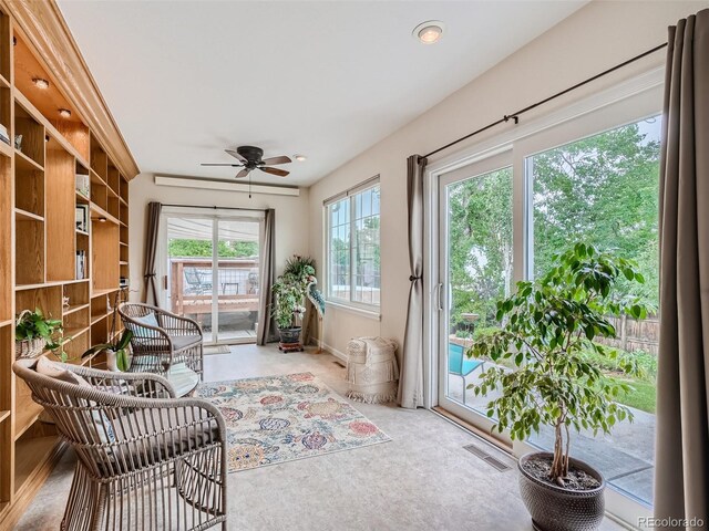 3265 W 11th Avenue Ct, Broomfield, CO 80020 - sunroom / solarium with carpet and baseboards