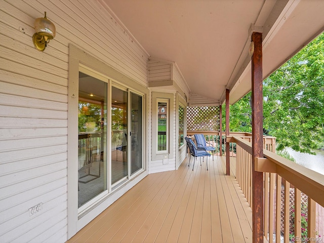 12658 W 1st Pl Unit 78, Denver, CO 80228 - deck with a water view