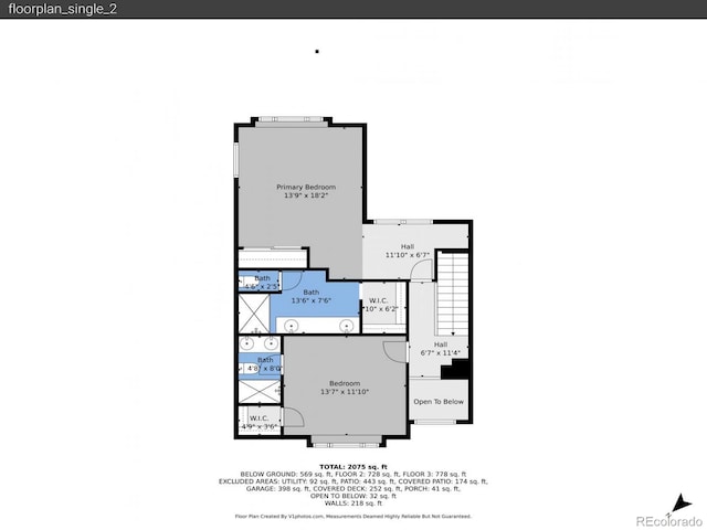 12658 W 1st Pl Unit 78, Denver, CO 80228 - view of floor plan / room layout