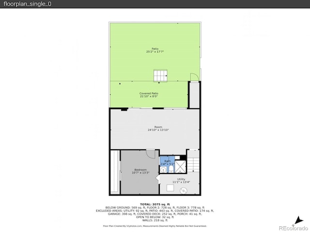 12658 W 1st Pl Unit 78, Denver, CO 80228 - view of room layout