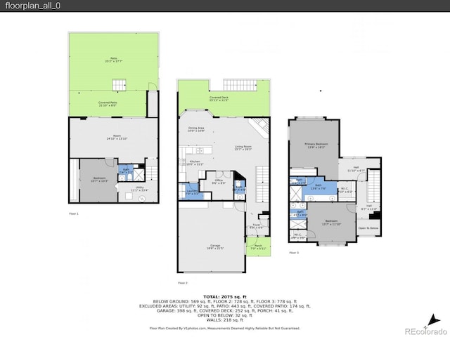 12658 W 1st Pl Unit 78, Denver, CO 80228 - view of home floor plan