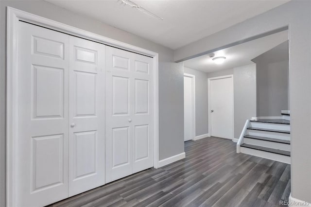 801 S 15th Ave, Brighton, CO 80601 - foyer entrance featuring dark wood-type flooring and baseboards