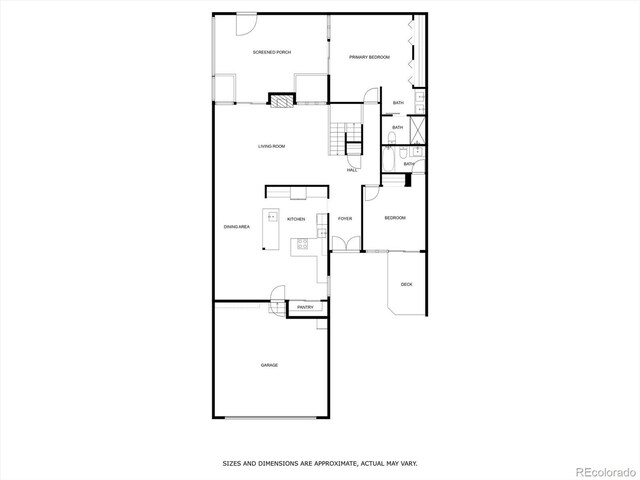6305 W 6th Ave Unit C12, Lakewood, CO 80214 - view of floor plan / room layout