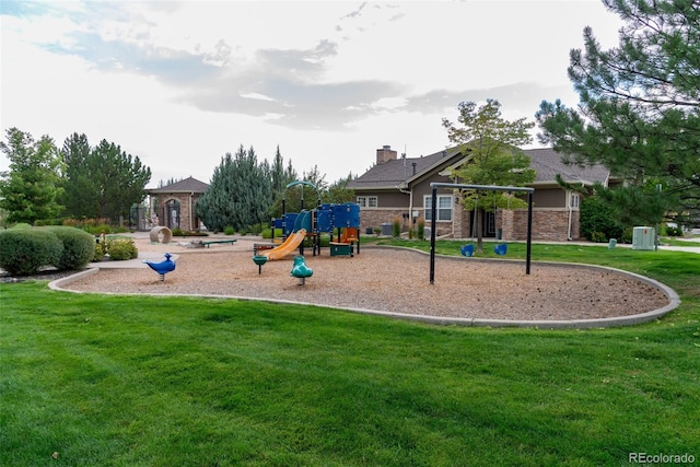 3100 Blue Sky Cir Unit 205, Erie, CO 80516 - community play area with a yard