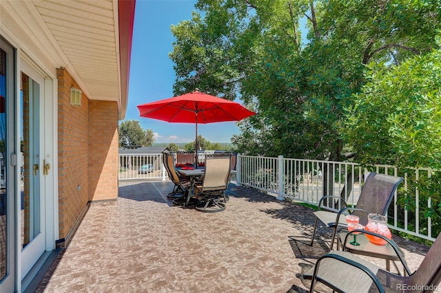 view of patio