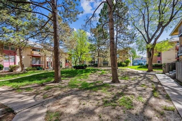 view of property's community with a residential view