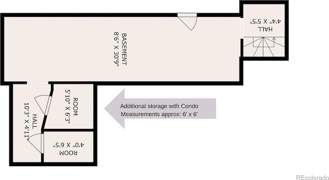 1416 N Downing St Unit 1, Denver, CO 80218 - room layout