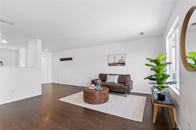 11898 W Tufts Pl, Morrison, CO 80465 - living area featuring wood finished floors and recessed lighting