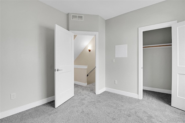 1285 W 9th Ave, Denver, CO 80204 - unfurnished bedroom with carpet flooring, a closet, and baseboards