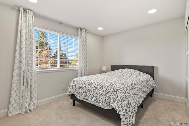 7404 La Quinta Ln, Lone Tree, CO 80124 - bedroom featuring carpet, baseboards, and recessed lighting