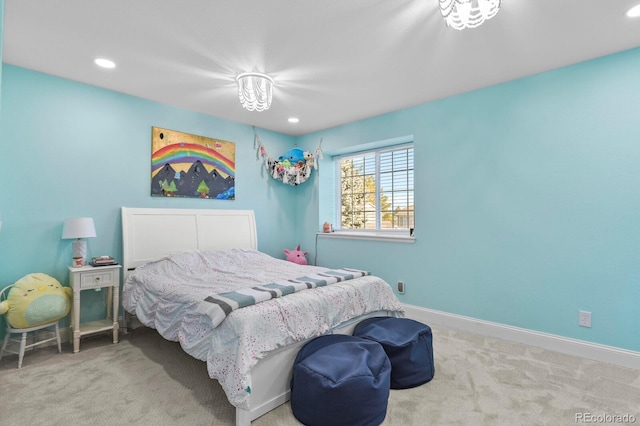 7404 La Quinta Ln, Lone Tree, CO 80124 - carpeted bedroom with recessed lighting and baseboards