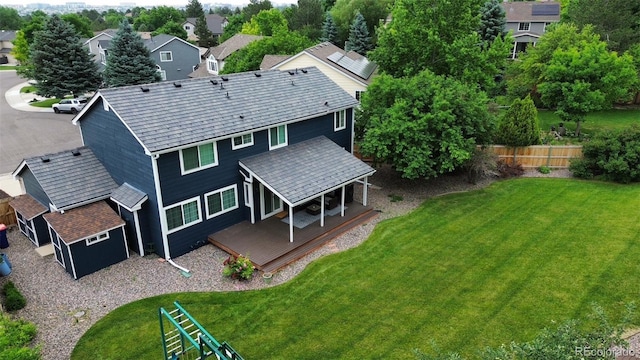 7404 La Quinta Ln, Lone Tree, CO 80124 - aerial view of property and surrounding area
