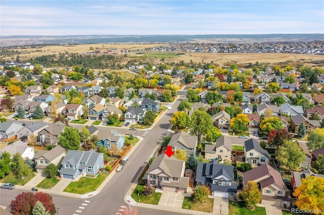 106 Cherry St, Castle Rock, CO 80104 - aerial perspective of suburban area