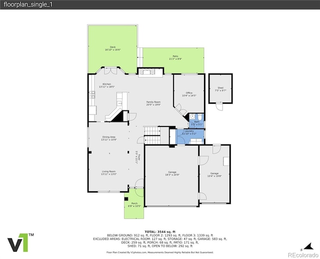 106 Cherry St, Castle Rock, CO 80104 - view of room layout