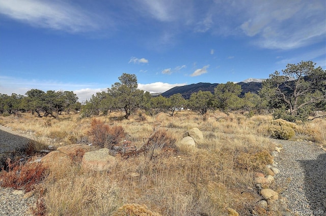 view of mountain feature