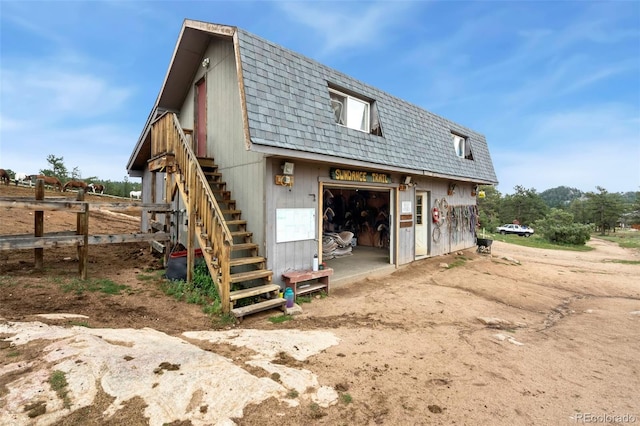 view of back of house