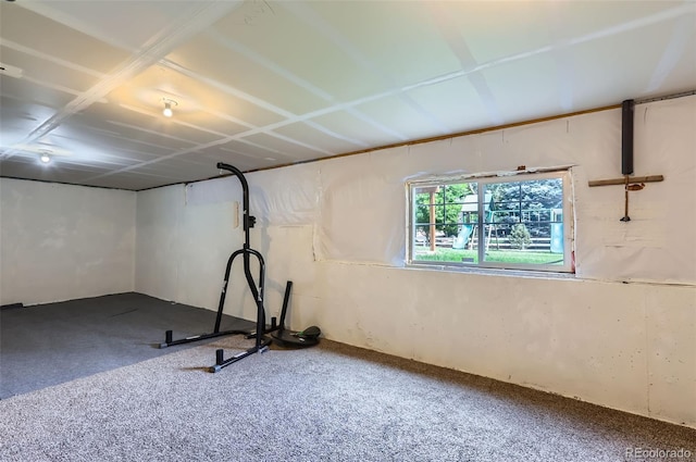 3525 Rinn Valley Dr, Longmont, CO 80504 - below grade area featuring carpet flooring