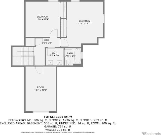 3525 Rinn Valley Dr, Longmont, CO 80504 - view of room layout
