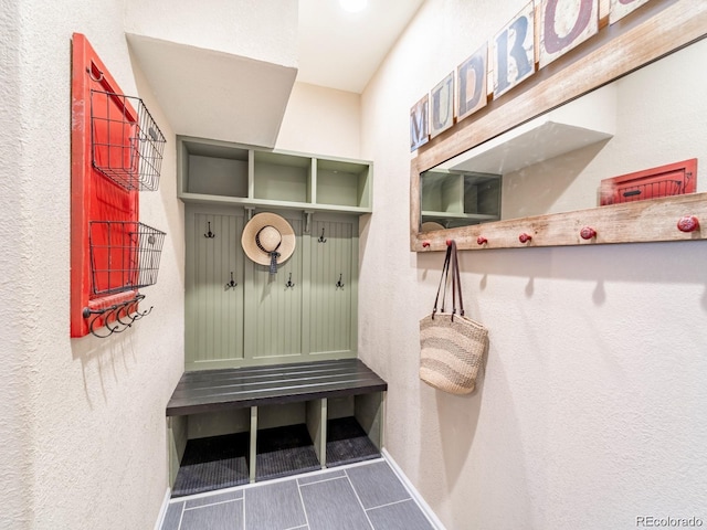 3472 Harvard Pl, Broomfield, CO 80023 - mudroom with baseboards and a textured wall