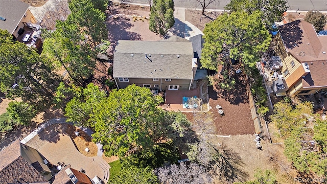 2020 Forest Ridge Dr, Colorado Springs, CO 80918 - aerial view