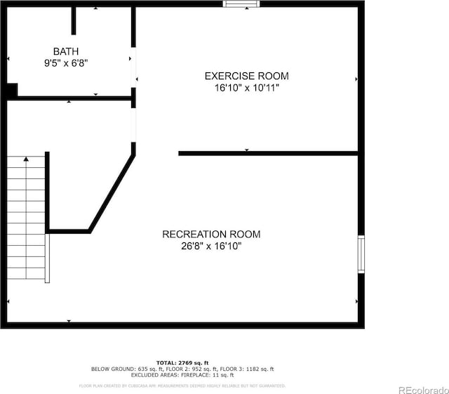 2020 Forest Ridge Dr, Colorado Springs, CO 80918 - plan