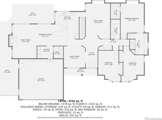 3743 W 103rd Dr, Westminster, CO 80031 - view of home floor plan
