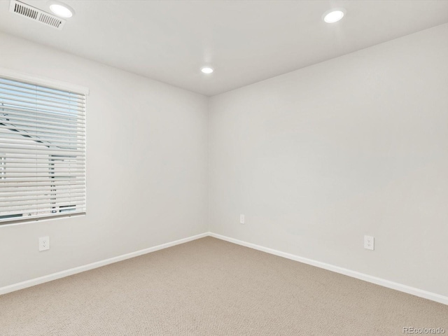 755 N Tibet St, Aurora, CO 80018 - unfurnished room featuring carpet, recessed lighting, and baseboards