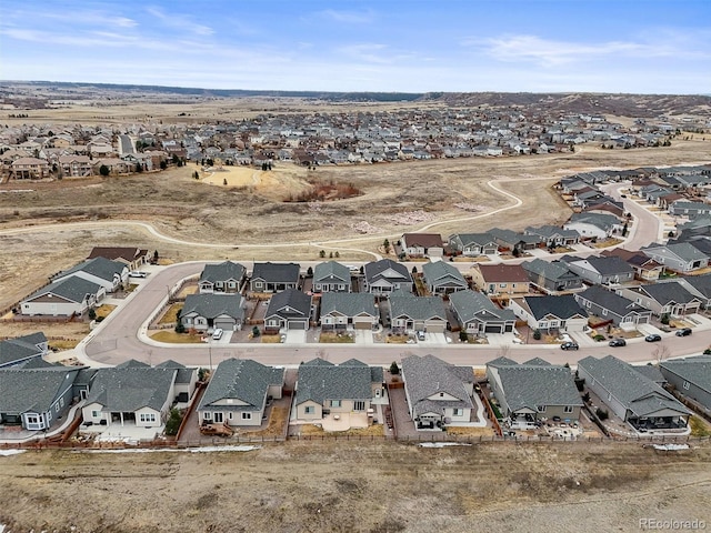 7268 Greenwater Cir, Castle Rock, CO 80108 - aerial view featuring a residential view