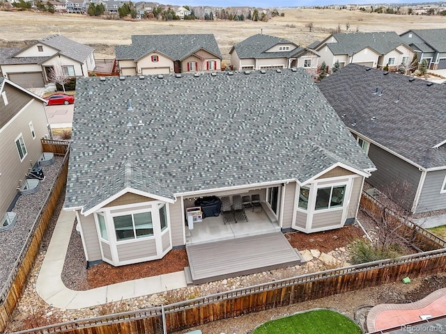 7268 Greenwater Cir, Castle Rock, CO 80108 - bird's eye view with a residential view