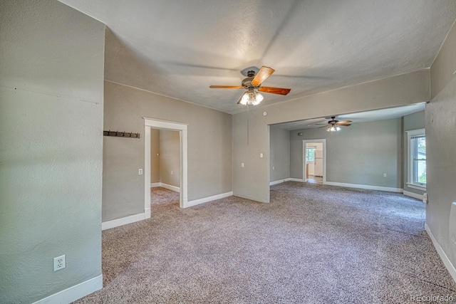 2226 N Greenwood St, Pueblo, CO 81003 - carpeted spare room with a ceiling fan and baseboards