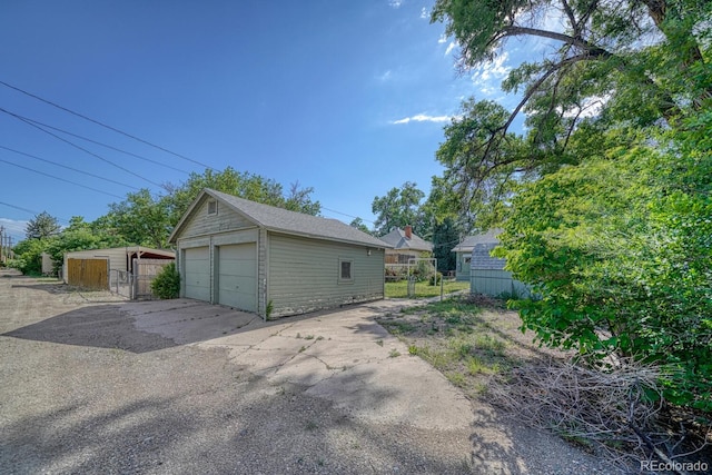 2226 N Greenwood St, Pueblo, CO 81003 - view of detached garage