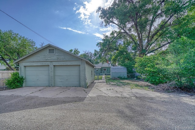 2226 N Greenwood St, Pueblo, CO 81003 - view of detached garage