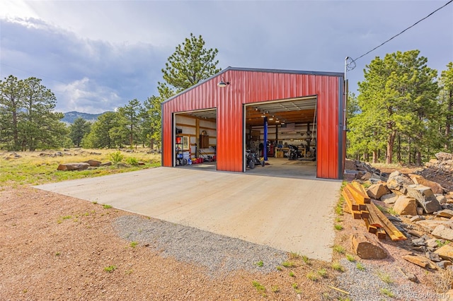 459 County Road 85, Guffey, CO 80820 - view of detached garage