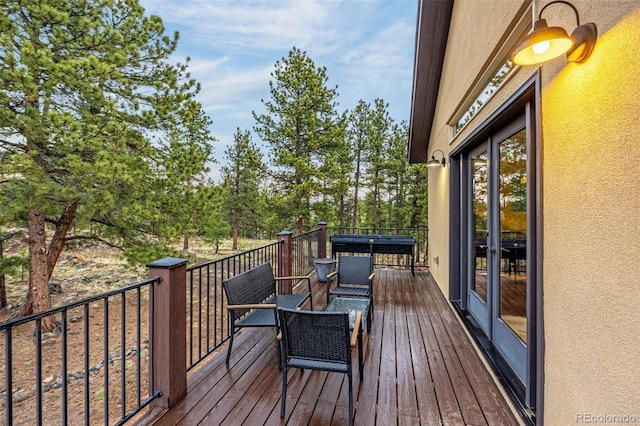 459 County Road 85, Guffey, CO 80820 - view of deck