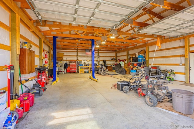 459 County Road 85, Guffey, CO 80820 - view of garage