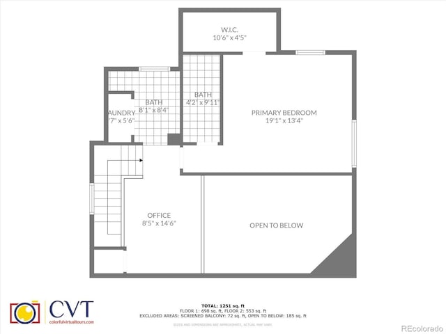 11115 E Alameda Ave Unit 201, Aurora, CO 80012 - view of layout