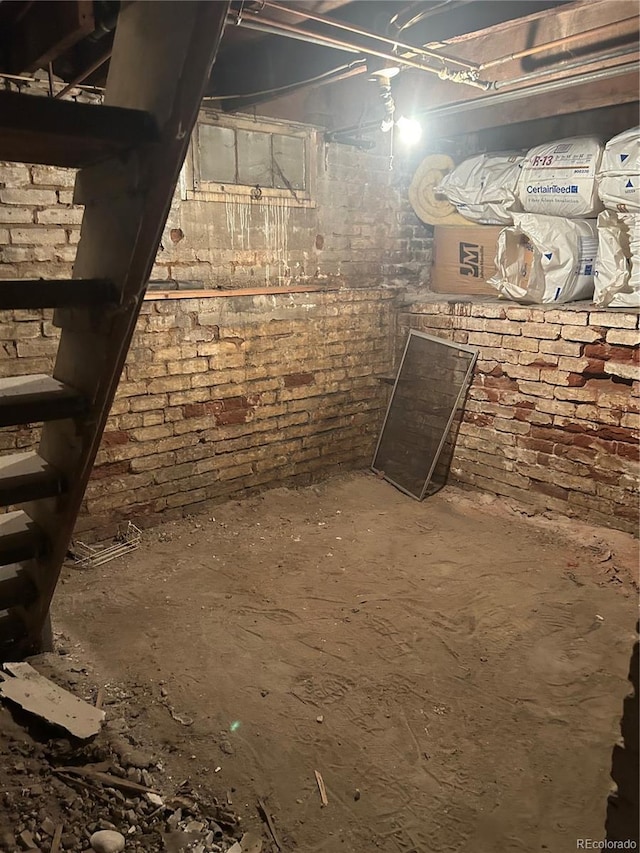 36 N Logan St, Denver, CO 80203 - view of unfinished basement
