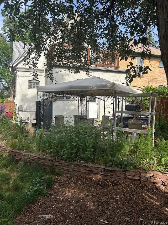 36 N Logan St, Denver, CO 80203 - back of house with brick siding