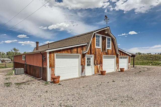 6646 S Fundy Ct, Centennial, CO 80016 - detached garage featuring cooling unit