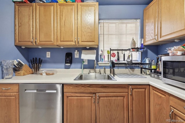 kitchen featuring sink and stainless steel appliances