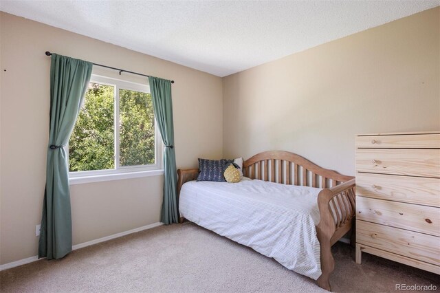 4786 S Yampa St, Aurora, CO 80015 - bedroom featuring carpet flooring and a textured ceiling