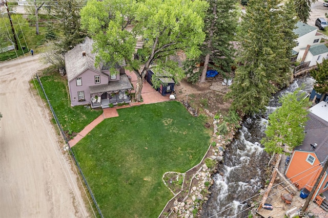 715 Main St, Georgetown, CO 80444 - aerial view of property and surrounding area