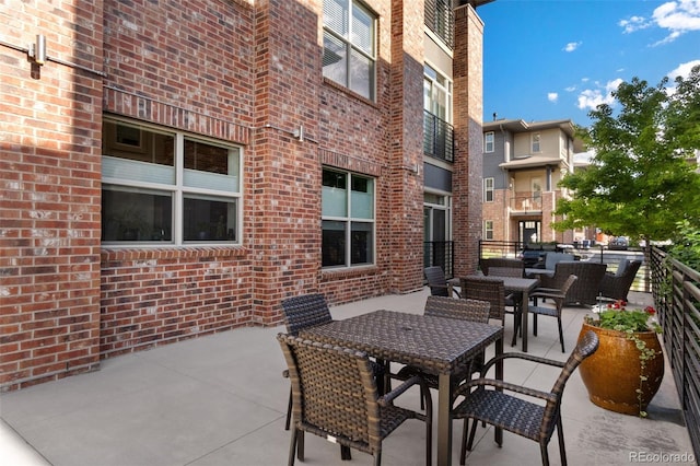 155 S Monaco Pkwy Unit 114, Denver, CO 80224 - view of patio with outdoor dining space