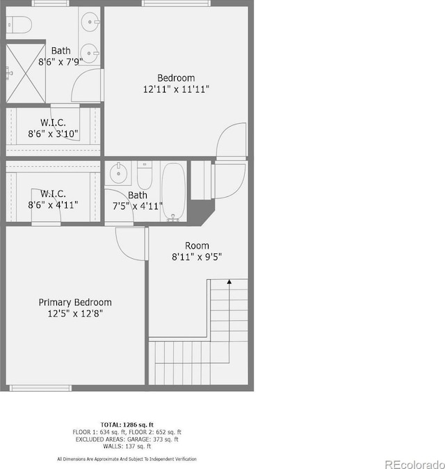 12265 E 2nd Dr, Aurora, CO 80011 - view of property floor plan